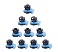 Connecteurs Pneumatiques Bowden Tube Clamp Clip De Tuyau 4Mm PièCe D'Imprimante 3D Collet De Couplage pour MéTal Heatsink Hotend Tube Raccords en PièCes d'impression 3D Mises à De