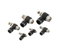 Connecteurs pneumatiques BSPT M5 1/8", 1/4", 3/8", 1/2", connecteur rapide à enfoncer, raccord d'air for plomberie, 10 pièces(SL4)