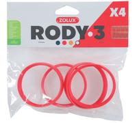 Connecteurs pour cage rongeur Rody3 - ZOLUX - Roylounge - Grenadine - 4 pièces