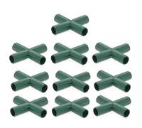 Connecteurs pour jardin pour serre - 5 Types de Supports Robustes et Stables,Équipement de Cadre de Serre | pour Cultures Potager Terrasse Treille Vigne Brise-Vue Abri Jardin Tuteur