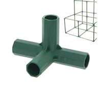 Connecteurs pour Jardin pour Serre - 5 Types Renforcés | Raccord pour Construction de Serre - pour Cultures Potager Terrasse Treille Vigne Brise-Vue Abri Jardin Tuteur