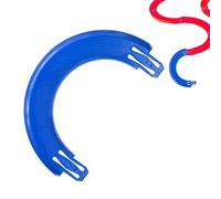 Connecteurs pour Pistes | Universel Incliné 180 Degrés - Pièces Courbes De Circuit De Course - pour Jouets de Voitures avec Lignes Droites et virages pour Un Divertissement Familial Complet et Fun