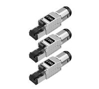 Connecteurs RJ45 blindés de qualité supérieure pour câbles Cat7 Transfert de données rapide jusqu'à 10 Gbit/s Connecteurs de centre de données