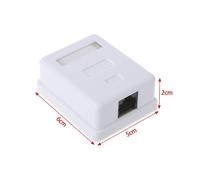 Connecteurs RJ45 Cat6, fiches RJ45 Cat6, connecteurs RJ45 non blindés UTP 8P8C, fiche réseau modulaire 1 pièce