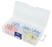 Connecteurs soudable rétractable 100 pièces en coffret - Réf. 262861