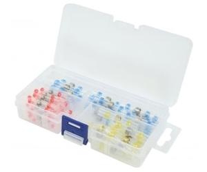 Connecteurs soudable rétractable 100 pièces en coffret - Réf. 262861