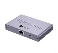 Connectez votre PC, ordinateur portable et TV en utilisant ce répartiteur Ethernet qui permet quatre connexions à des vitesses élevées de 1000 Mbit/s