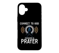 Connectez-Vous aux Écritures d'adoration des croyants de Dieu, J'aime Jésus Coque pour iPhone 16 Plus