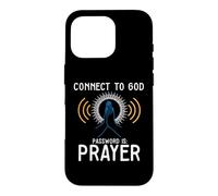 Connectez-Vous aux Écritures d'adoration des croyants de Dieu, J'aime Jésus Coque pour iPhone 16 Pro