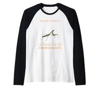 Connecticut Territory Insecte The Priing Mantis Manche Raglan