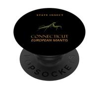 Connecticut Territory Insecte The Priing Mantis PopSockets PopGrip Adhésif