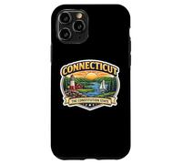 Connecticut : The Constitution State, Souvenir, Visiteur, Voyageur Coque pour iPhone 11 Pro