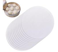 CONNECTION 12 Pièces Silicone Steamer Mat Pad 25 cm Rondes Tapis de Cuisson Vapeur en Silicone Steamer Tapis de Maille Pad Antiadhésif Réutilisable pour Cuisine Panier Vapeur Riz Patisserie Dim Sum