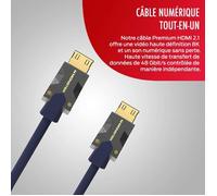 Connectique Audio / Vidéo Monster Cable MONSTER CABLE HDMI M3000 UHD 8K DOLBY VISION HDR 48GBPS 3M