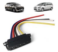 Connectique avec résistance de chauffage - AUTOCRAFT - DS5/3008/5008 - Noir - Régulation vitesse ventilateur - Garantie 2 ans