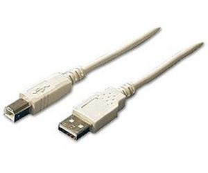 Connectique Câble USB Type AB Mâle 2 Mètres 53210