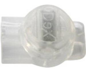 Connectique de jonction CellPack AVS 145624 flexible: 0.40-0.90 mm² rigide: 0.40-0.90 mm² Nombre de pôles: 2 transparent