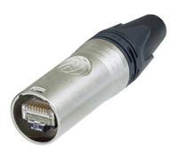 Connectique etherCon® Neutrik NE8MX6-T RJ45 mâle, droit argent 1 pc(s)