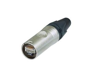 Connectique etherCon® Neutrik NE8MX6-T RJ45 mâle, droit argent 1 pc(s)