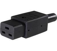 as - Schwabe Connectique pour appareils réfrigérants as - Schwabe 62085 mâle, Droit Nbr Total de pôles: 3 10 A Noir 1 pc(s)
