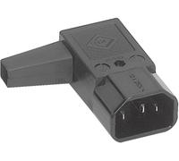 Connectique pour appareils réfrigérants série (connecteur réseau) 42R K & B 42R041111 mâle, coudé Nombre total de pôles: 2 + PE 10 A noir 1 pc(s)