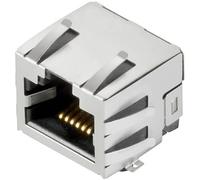 Connectique RJ45 CAT 3 Weidmüller RJ45C3 S1U DE4N RL 2562940000 RJ45 embase femelle horizontale argent, noir 200 pc(s)
