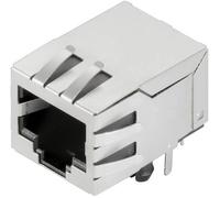 Connectique RJ45 CAT 5 Weidmüller RJ45C5 R1D 3.3E4N RL 2562910000 RJ45 embase femelle horizontale argent, noir 200 pc(s)