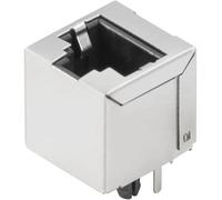 Connectique RJ45 CAT 5 Weidmüller RJ45C5 R1V 3.2N4N RL 2562970000 RJ45 embase femelle, verticale argent, noir 200 pc(s)