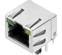 Connectique RJ45 CAT 5 Weidmüller RJ45C5 T1U 2.8E4G/Y TY 2562880000 RJ45 embase femelle horizontale argent, noir 140 pc(s)