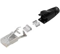 Connectique RJ45 CAT 6 BEL Stewart Connectors SS-39200-030 RJ45 mâle, droit Pôle: 8P8C noir 1 pc(s)