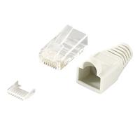Connectique RJ45 CAT 6, non blindé LogiLink MP0023 RJ45 mâle, droit Pôle: 8P8C