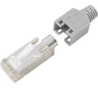 Connectique RJ45 CAT5e Hirose TM11 Hirose Electronic RJ45C5E-GR RJ45 mâle, droit Pôle: 8P8C gris 1 pc(s)