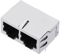 Connectique RJ45 encitech RJJS-88-242-E9H-002 3259-0010-05 RJ45 embase femelle horizontale métal