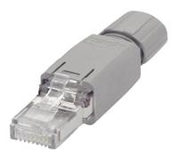 Connectique RJ45 IP20 - CAT5e WAGO 750-975 RJ45 mâle, droit Pôle: 8P8C gris 1