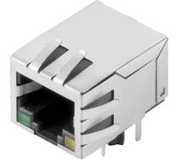 Connectique RJ45 Weidmüller RJ45G1 R1D 3.3EG/Y TY 2544510000 RJ45 embase femelle horizontale argent, noir 120 pc(s)