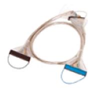 Connectland 0202011 60 cm Nappe Ronde ATA133 IDE vers Disque Dur câble connecteur