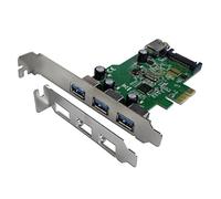 Connectland 0712015 Interne USB 3.0 carte et adaptateur d'interfaces - Cartes et adaptateurs d'interfaces (PCIe, USB 3.0, Vert, Windows 7 Enterprise,Windows 7 Enterprise x64,Windows 7 Home Basic,Windows 7 Home Basic...)