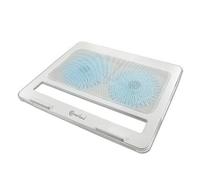 CONNECTLAND - 1604022 - SUPPORT VENTILÉ POUR ORDINATEUR PORTABLE - BLANC