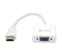 Connectland AD-HDMI-to-VGA+Audio-Box Adaptateur HDMI