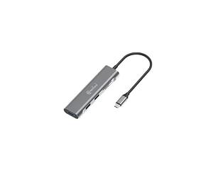 Connectland AD-USB-C-5EN1 Adaptateur, USB Type C to USB 3.0, 5 en 1, 3 Ports