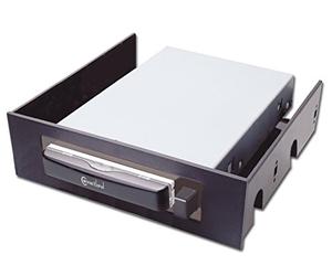 Connectland BE-COMBO-RE-250 Boîtier externe combo USB / SATA pour Disque dur IDE 2,5" + Rack amovible pour Disque dur 5,25"