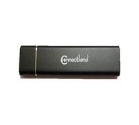 Connectland Boitier Externe Stockage de Type C gen2 (10 Gbps) pour SSD M2 NVMe PCIe-Black