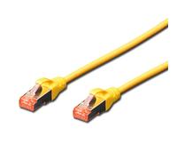 Connectland Câble RJ45 Droit CAT6 Blinde 0.25 m Jaune