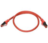 Connectland Câble RJ45 Droit CAT6 Blinde 0.5 m Rouge