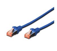Connectland Câble RJ45 Droit CAT6 Blinde 10 m Bleu