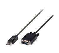 CONNECTLAND Cble Display Port Male vers VGA 15 Male 3m