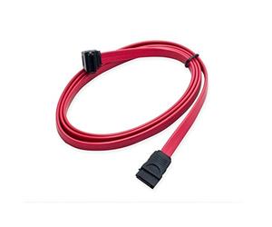 Connectland NAP-SATA-SATA-1M Nappe SATA 150 1 m Coudé/Droit Rouge