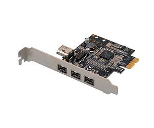 Connectland PCIE-CNL-1394B-3P+1 Carte contrôleur PCI Express