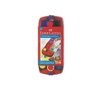 Faber-Castell CONNECTOR 125031 Palette de peinture de 24 couleurs y compris blanc opaque