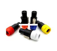 Connectors type 4 Pole cable Plug Male Caron Speaker Audio connector NWPNLXEA(C- Orange)